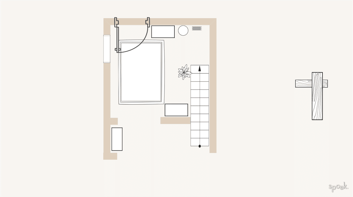 Mudroom Floor Plan designed by Simrin Herrington