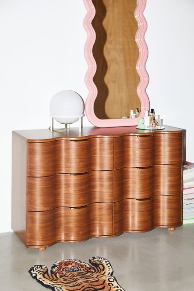 Aria 6-Drawer Short Squiggle Dresser added by Sarah Jackson