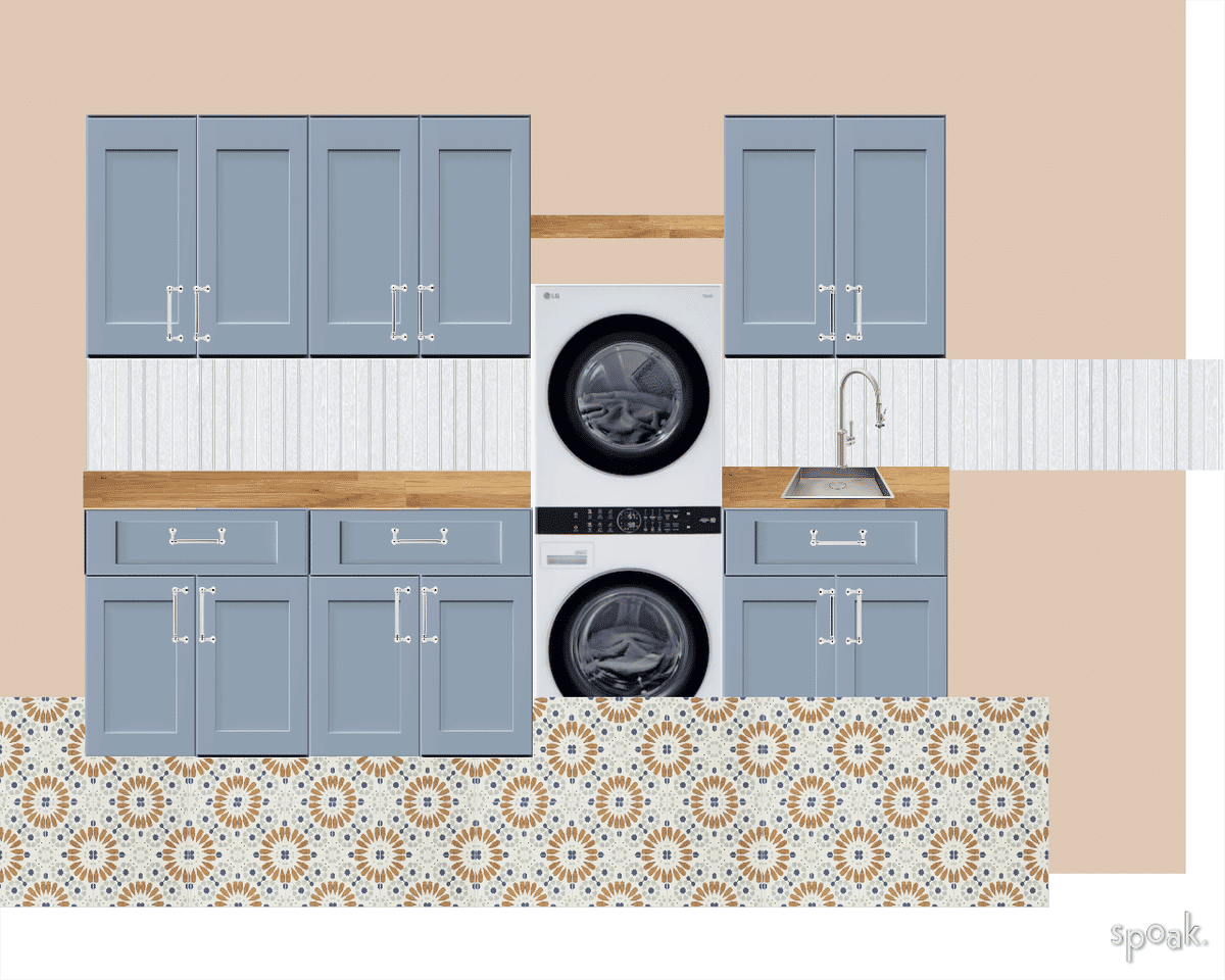 Laundry Room Inspo designed by Laura Hernandez