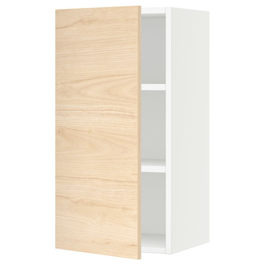 SEKTION wall cabinet, white/Askersund light ash effect, 15x15x30" - IKEA added by Hannah York