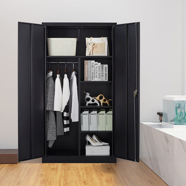 Metal 5 - Tier Home Locker with Built In Key Lock added by sallie tyler