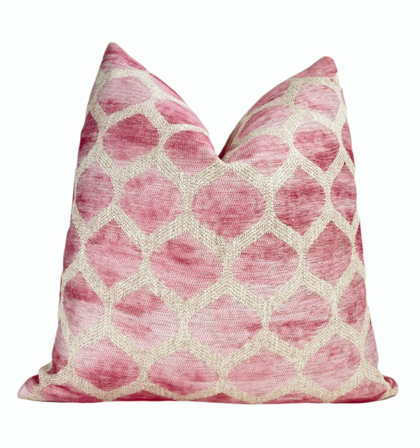 Smithy Home Couture Trellis Velvet Throw Pillow Cover | Wayfair added by Whitney Crutcher