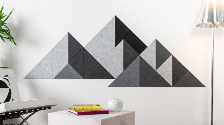 Felt Right Acoustic Panels added by Rescued Room Design