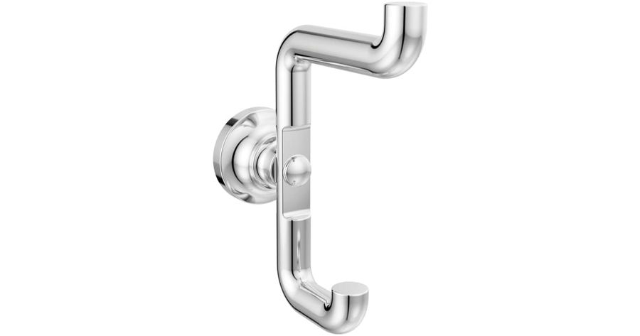 Delta 73535 Saylor Double Robe Hook | Build.com added by Bethesda Contracting