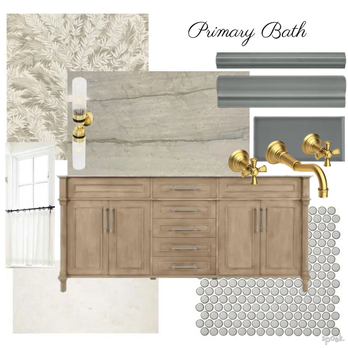 Bathroom Inspo designed by Lacey Saggio