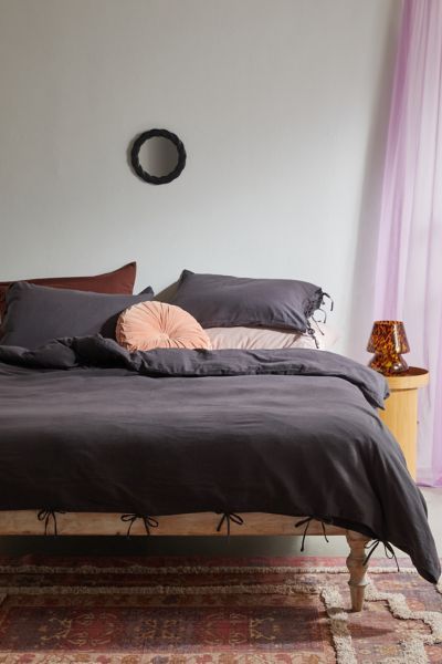 Relaxed Linen Tie Bow Duvet Cover added by Katelyn Williams