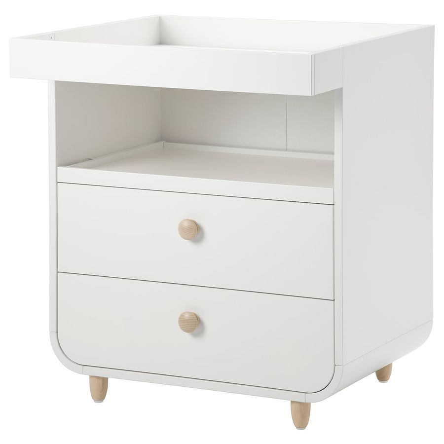 MYLLRA Changing table with drawers, white - IKEA added by Spoak Member