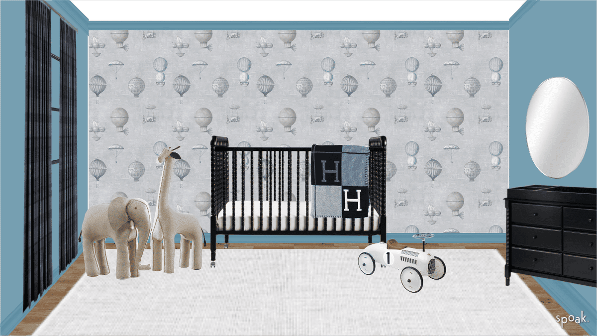 Nursery Inspiration designed by Stephanie Nardi