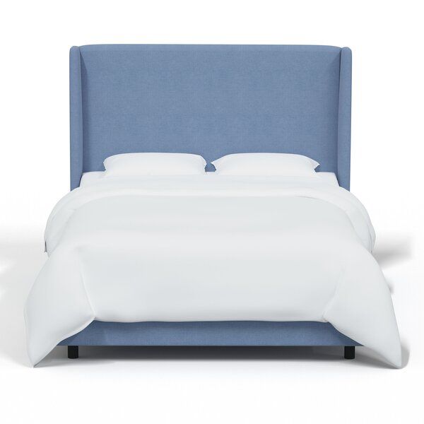 Tilly Upholstered Bed Denim Linen added by Emily Perdue