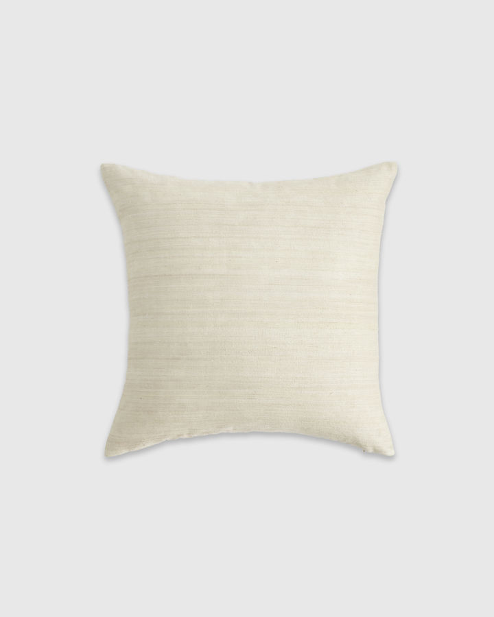 Ivory Raw Silk Pillow Cover added by Mia Lile