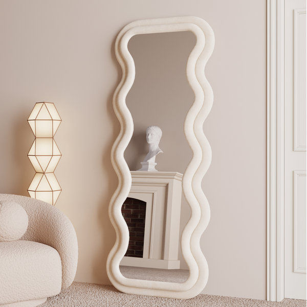 Benites Wavy Mirror Full Length Mirror added by Brooke Schwartz