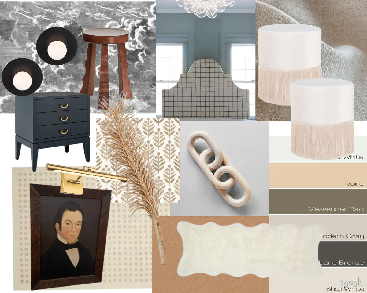Japandi Craft Room Inspo designed by Shellie Kemp
