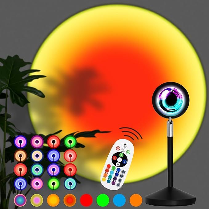 Sunset Lamp - Throughout space added by Grace Tudor