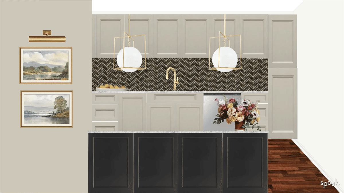 Gray Kitchen Ideas designed by Stacy Roseberry