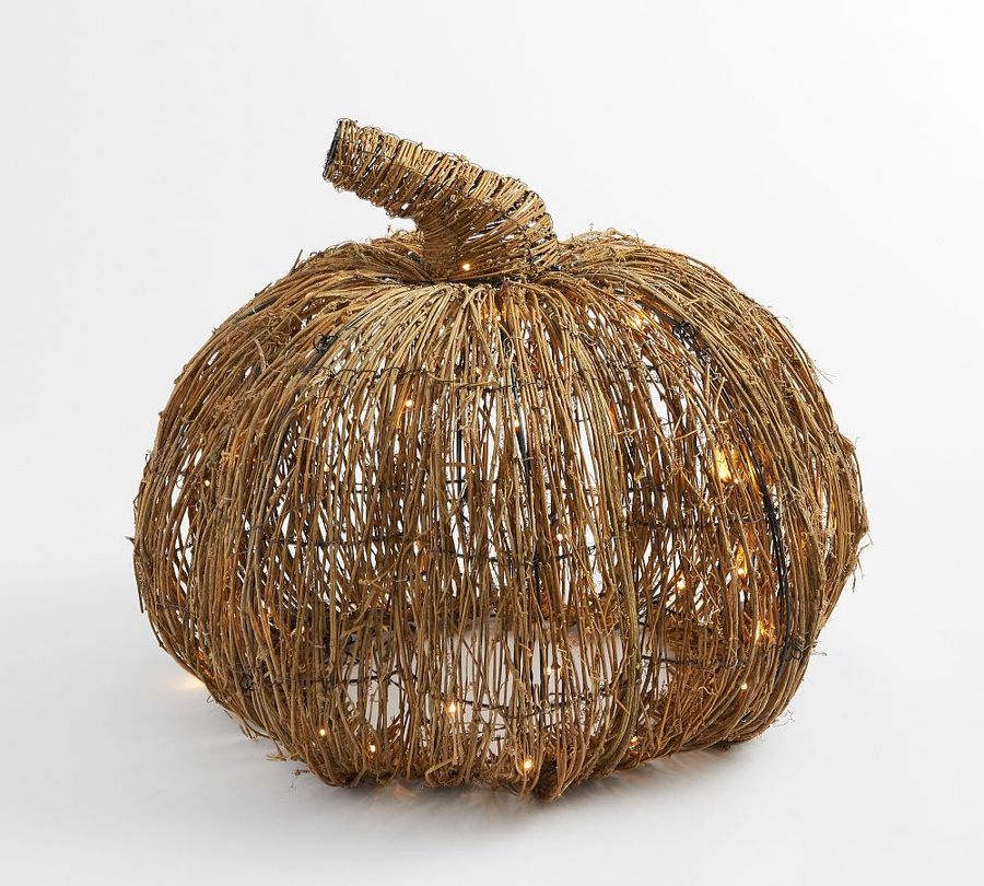 Lit Woven Pumpkin added by Ali Leick