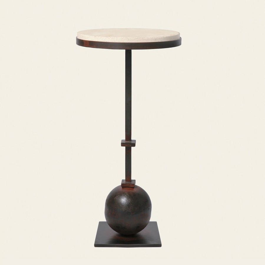 Jan Barboglio Torreon Stone Circle Table added by Heather Hamel