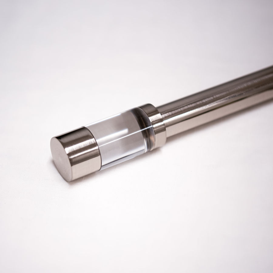 Everly Quinn Audrinna Adjustable 1" Single Curtain Rod & Reviews | Wayfair added by sallie tyler