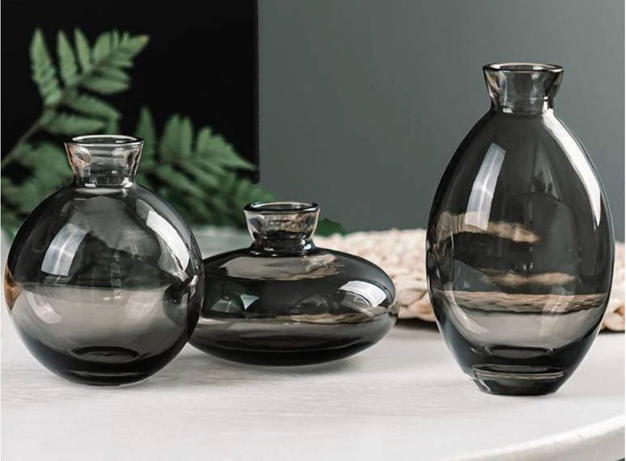 Cezanne Glass Vase 3-Piece Set at Sage & Sill | Get 10% Off | Stylish Essentials for the Modern Home added by Elevated by Elise LLC