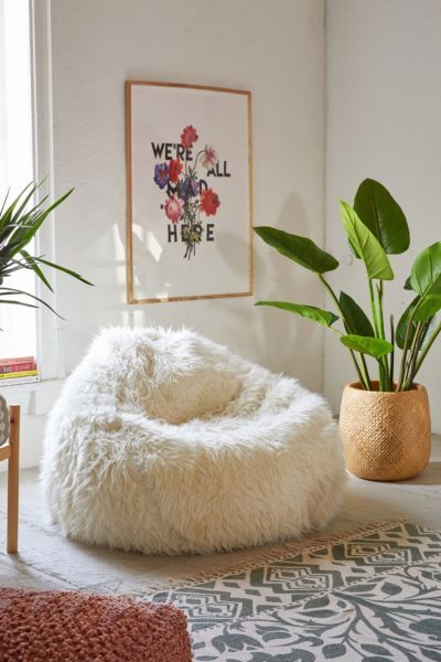 Aspyn Faux Fur Shag Bean Bag Chair added by Rose O'Connor