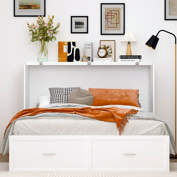 Detravious Fold Out Murphy Bed With Power Outlets added by Lauren Houston
