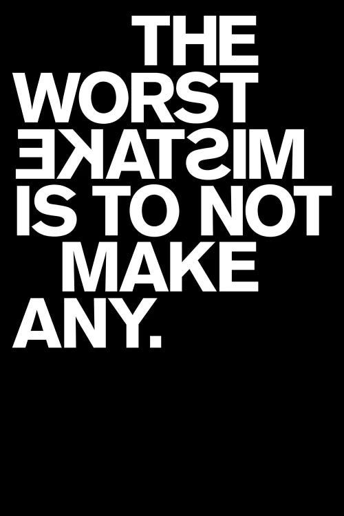 Mistakes Canvas Wall Art by The Usual Designers | iCanvas added by HELEN SALGADO