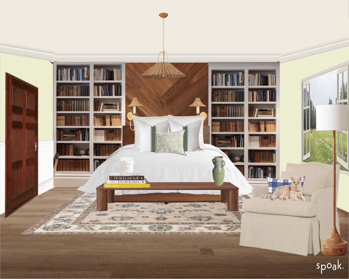 Japandi Kitchen + Living Room Ideas designed by Mackenzie Fisher