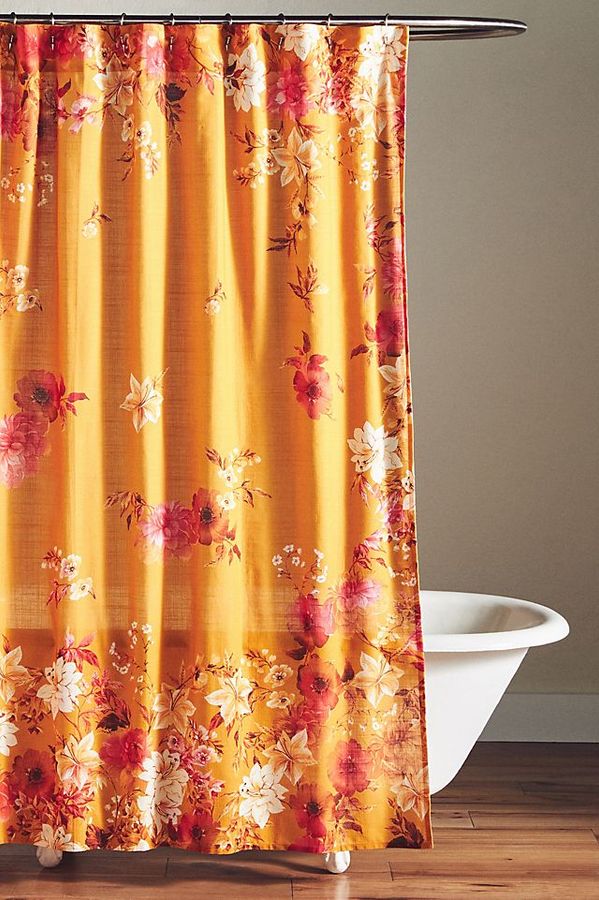 Zosia Organic Cotton Shower Curtain added by Mackenzie Schieck