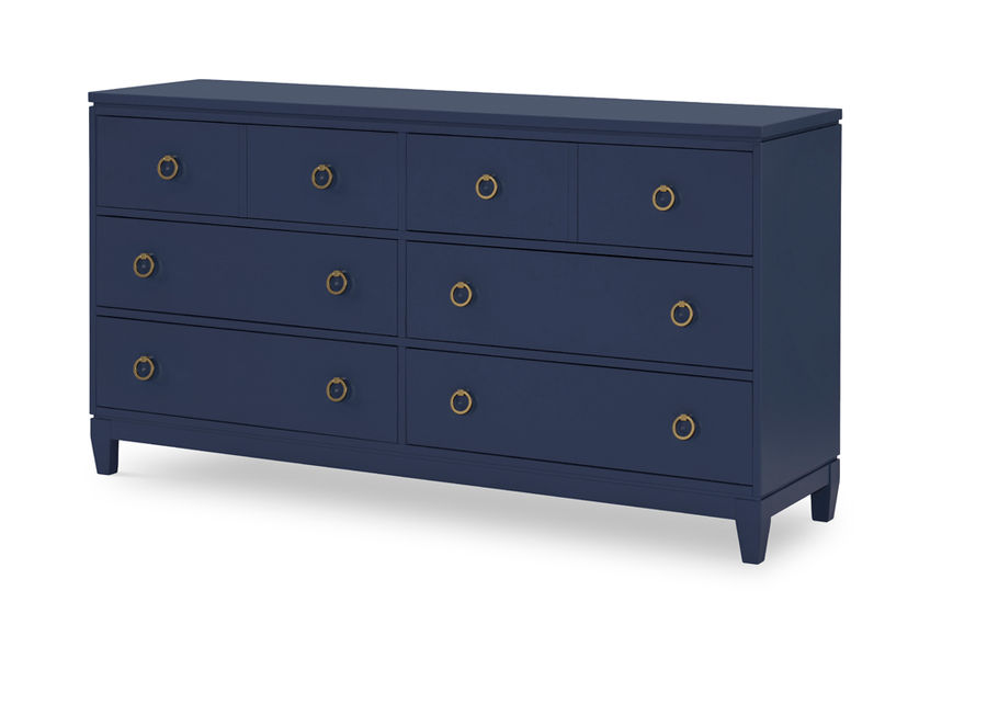 Legacy Classic Furniture - Summerland Inkwell Dresser Blue Finish - 1162-1201 added by Courtney Hubscher