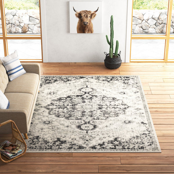 Hillsby Machine Woven / Power Loomed Performance Black Rug added by Jessica Farrell