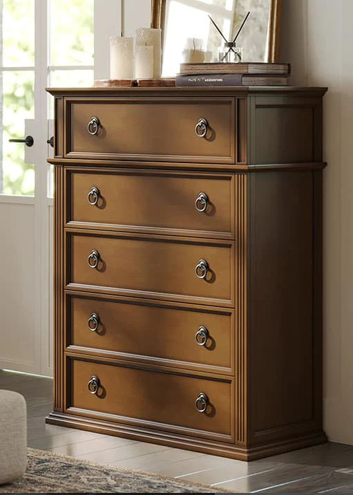 Rufina Traditional Functional 5 Drawer Dresser added by NE KO