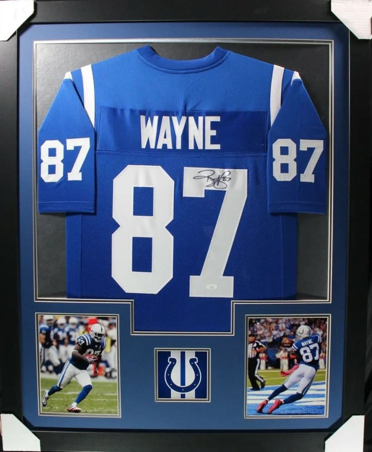 Reggie Wayne Signed Autographed Framed Indianapolis Colts - Etsy added by Emma Justice