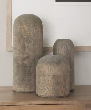 Ashburn Medium White-Wash Wood Decorative Object | Joss & Main added by alexandra kirsch