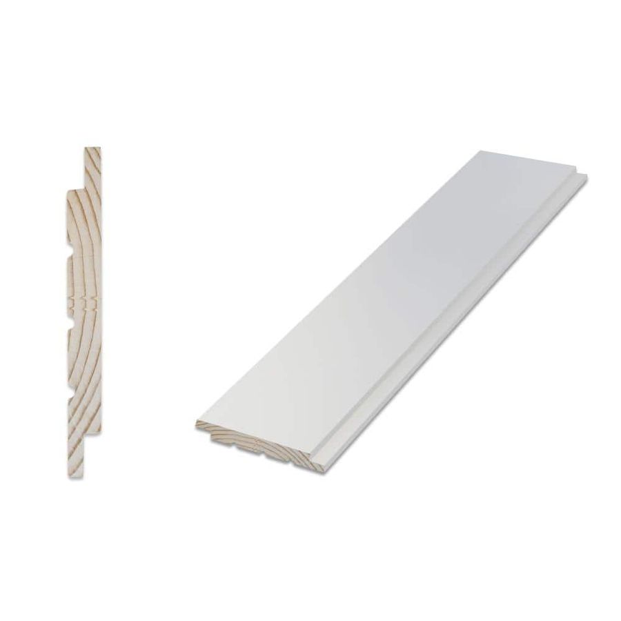 ARAUCO 9/16 in. x 5-1/4 in. x 12 ft. Radiata Pine Nickel Gap Ship Lap Board 1186661 - The Home Depot added by Jenna Quinones