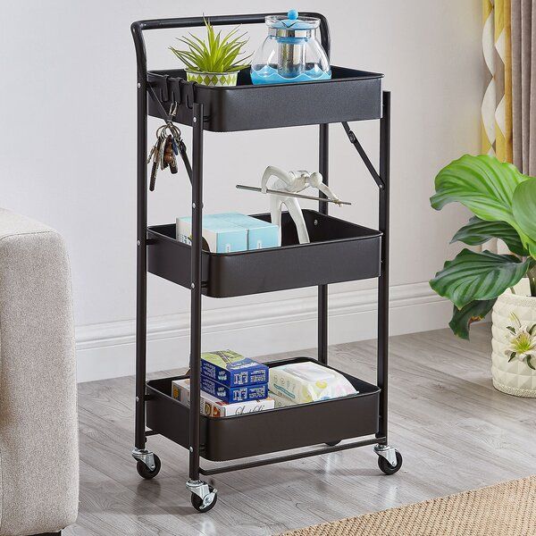 Foldable Rolling Utility Cart added by Emma Kitching