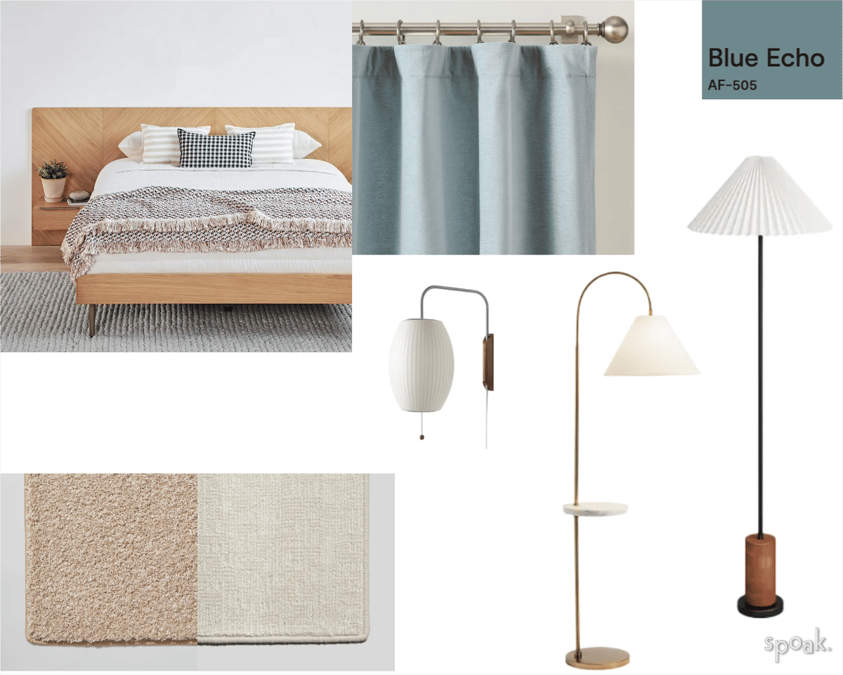 Bedroom Inspiration designed by Kathleen Baumer
