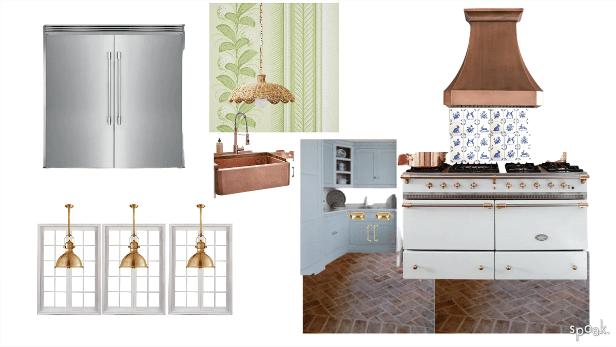 Green Kitchen Inspiration designed by Taylor Mathis