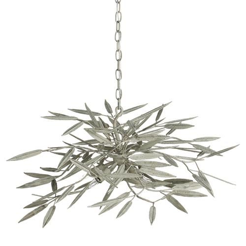 Rohan Coastal Beach Textured Green Sage Wrought Iron Chandelier added by Courtney Shaw