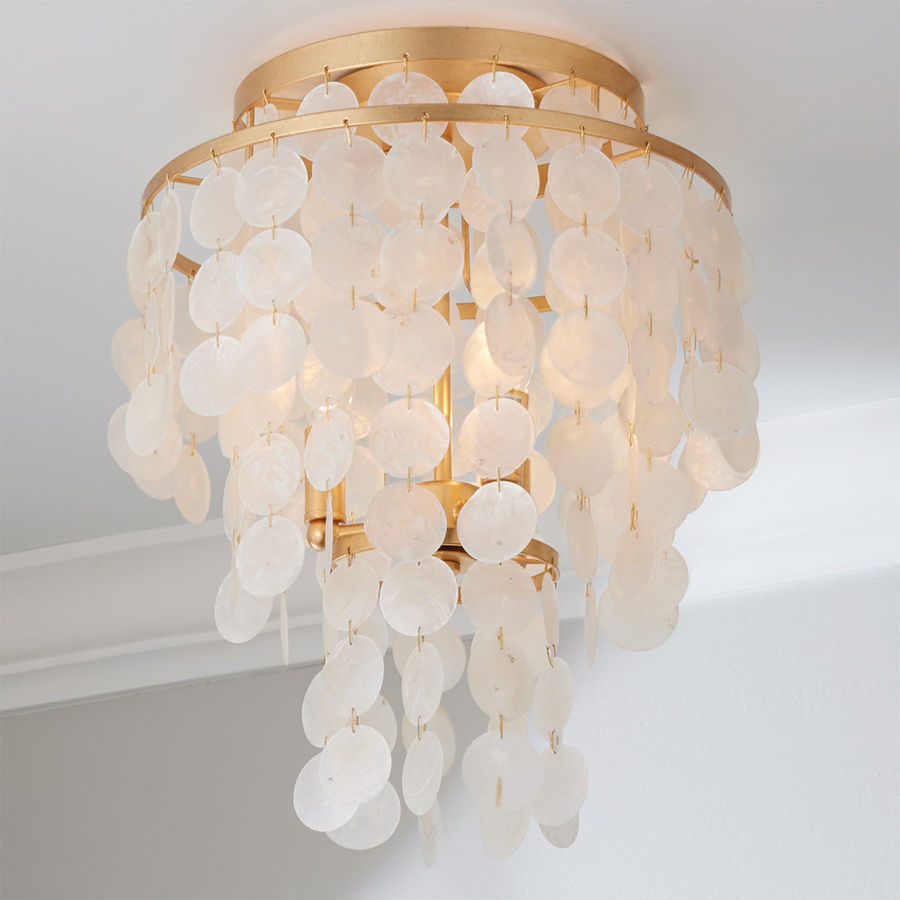 ELEGANT CAPIZ SHELL CEILING LIGHT added by Spoak Member