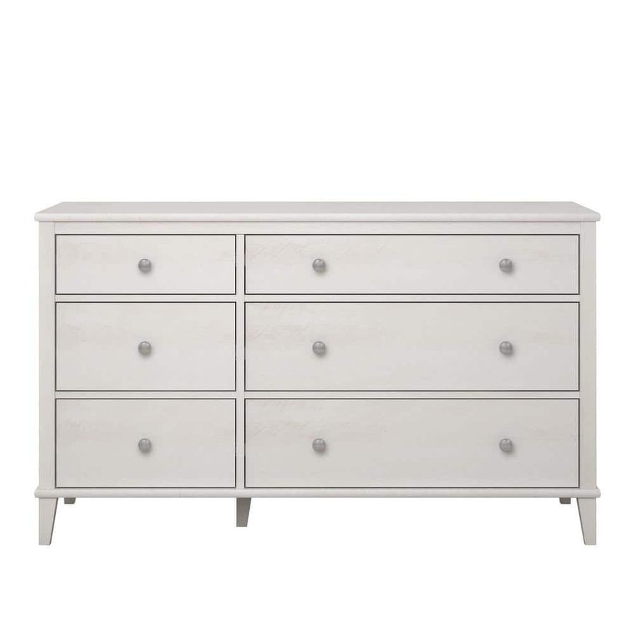 Little Seeds Monarch Hill Poppy Ivory Oak 6-Drawer Dresser (31.5 in. H x 53.5 in. W x 19.06 in. D) 6828341COM - The Home Depot added by Melissa Fraum