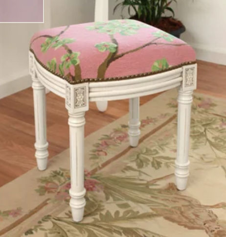 123 Creations Solid Wood Accent Stool | Wayfair added by Sasha Childres