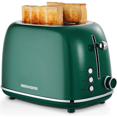 Cubiker Cubiker 2 Slice Retro Stainless Steel Toaster | Wayfair added by Kate White