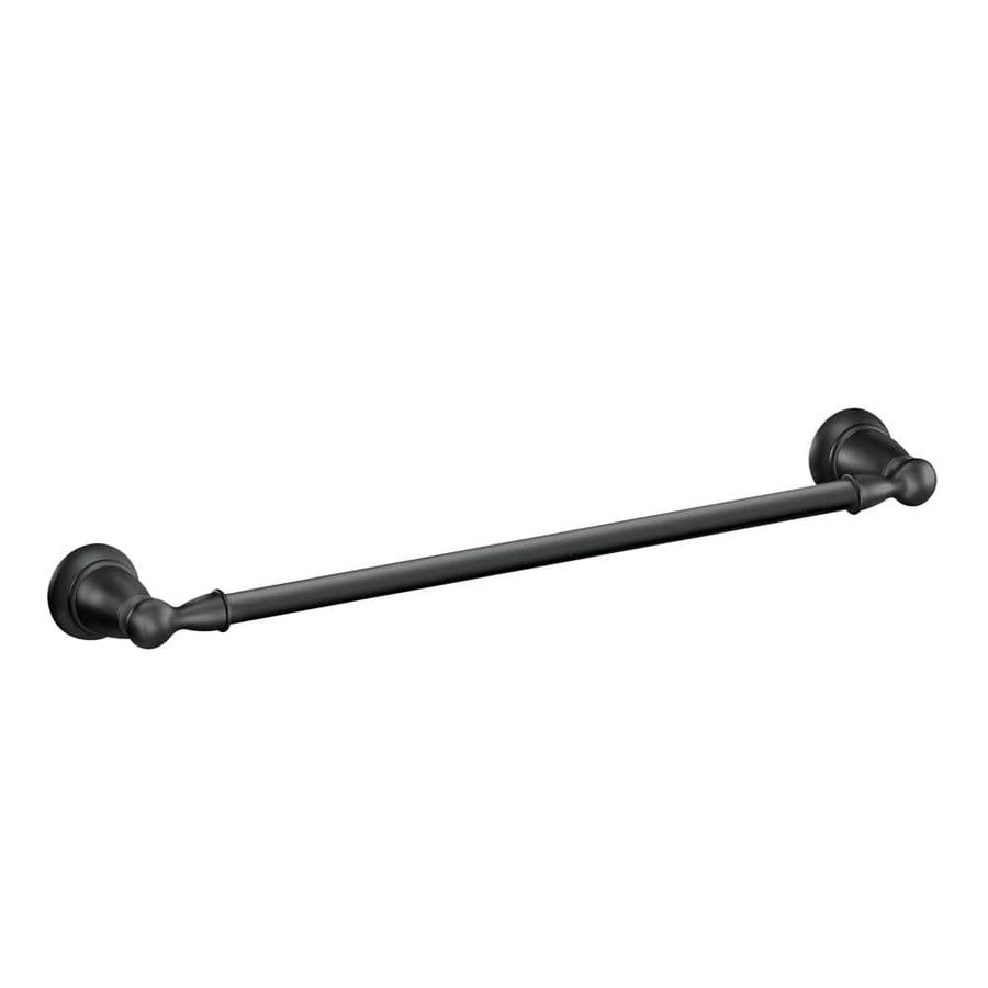 MOEN Banbury 24 in. Towel Bar in Matte Black Y2624BL - The Home Depot added by Frances Pearce