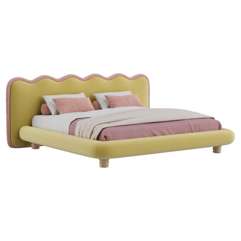 Mid-century Modern Judy Bed Designers Guild Handmade in Portugal by Ottiu added by Caitlin Ackerman