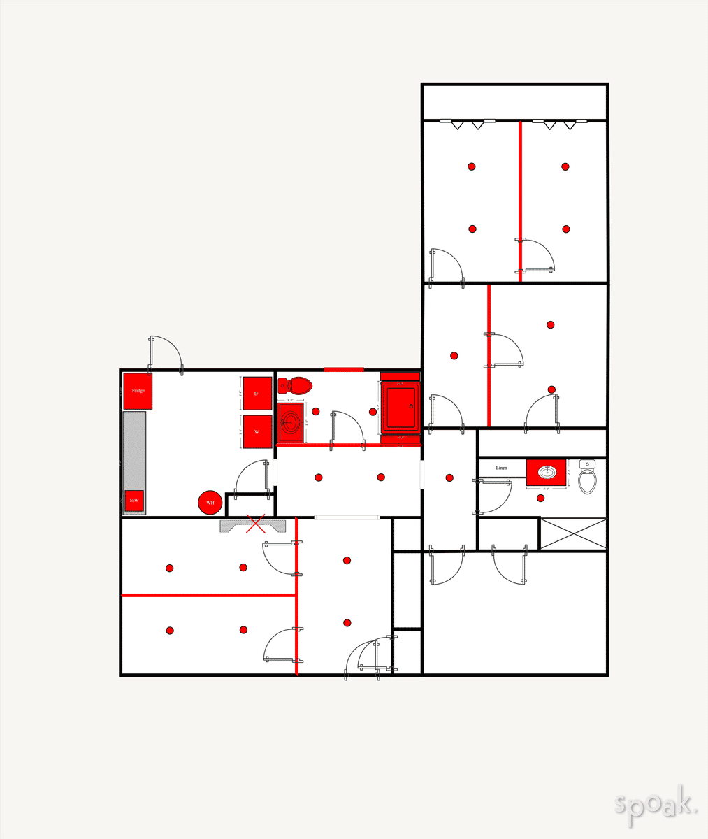 Tiny House Layout designed by Kaitlin Samford Creech