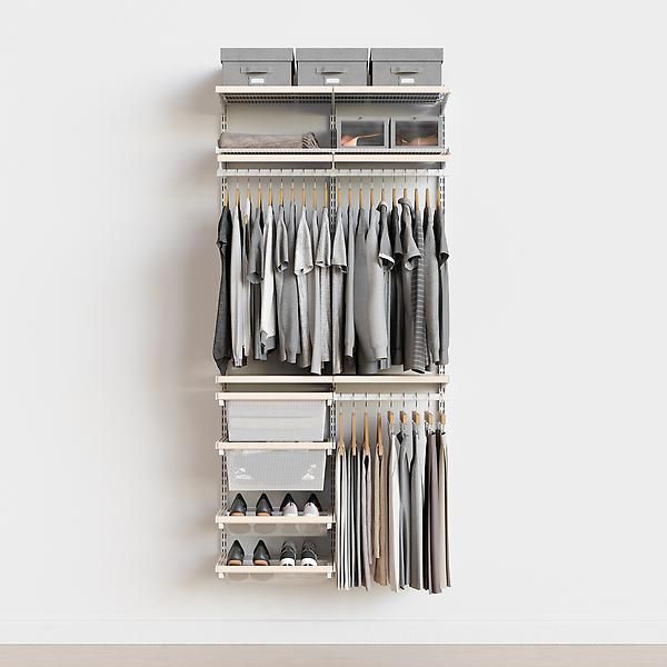 Decor Plus by Elfa 3 x 16" Closet with Mesh Drawers added by Miceala Antoniou