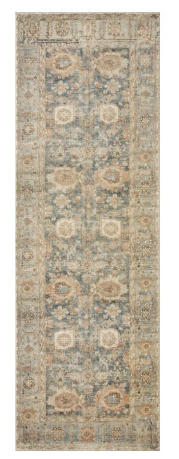 Margot Oriental Ocean/Spice Area Rug feat. CloudPile added by Danielle Roberts