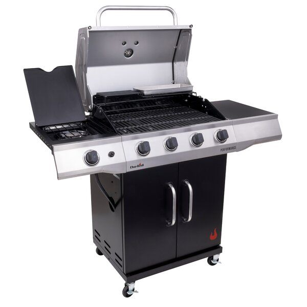Char-Broil Performance Series 4-Burner Liquid Propane Gas Grill, Black & Stainless added by sallie tyler