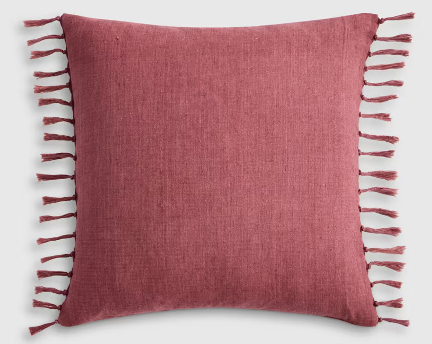 Luxe Linen Tassel Accent Pillow Cover added by Emily Wanderer