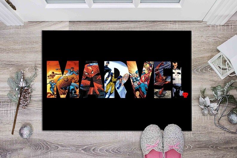 Non Slip Rug Children Rug Marvel Rugs Easy to Clean Rugs - Etsy added by Cheryl Mosley