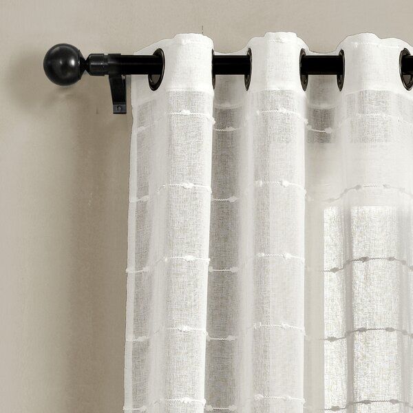 Enid Polyester Sheer Curtain Pair added by Traci Dieterle
